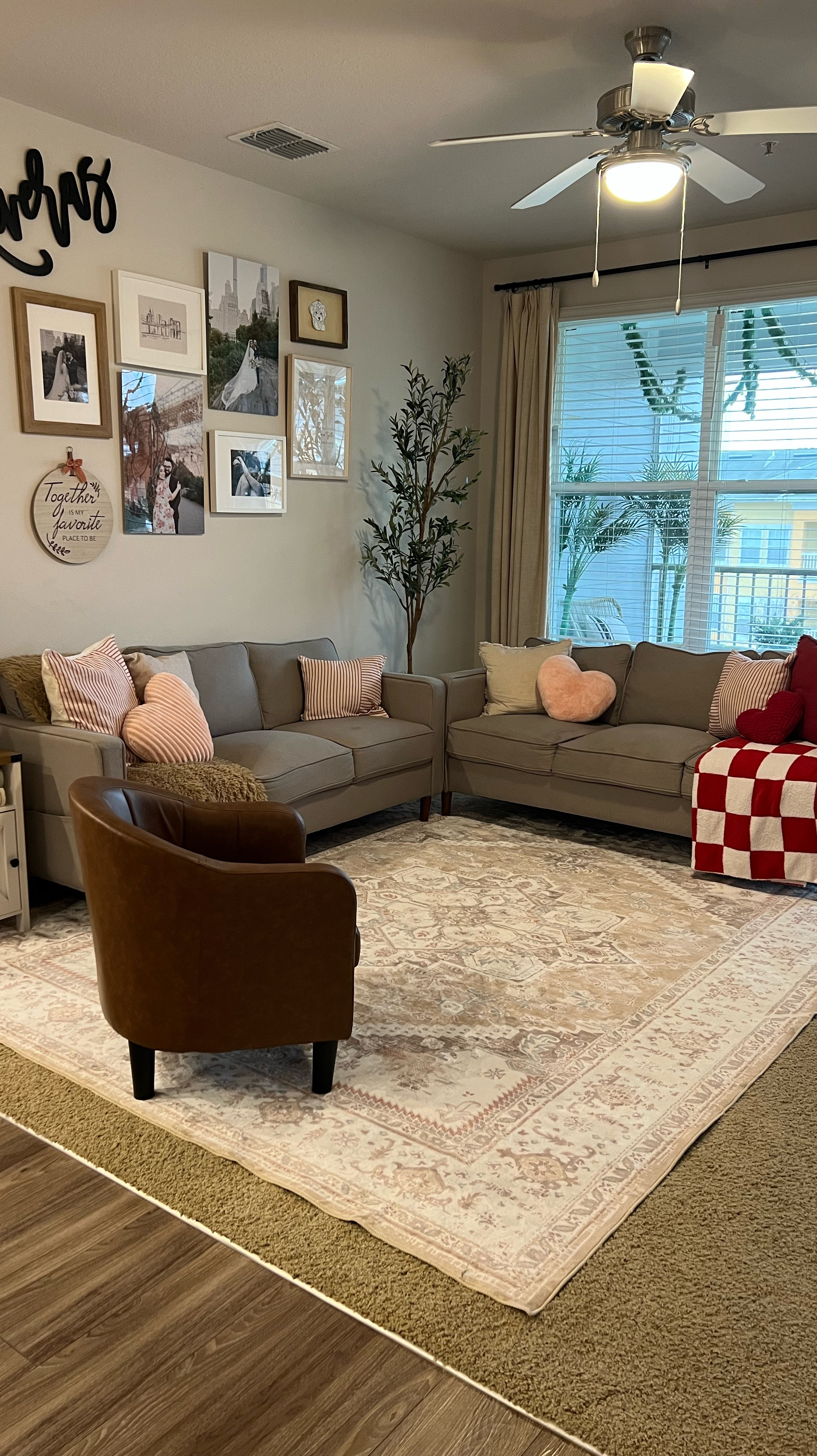 We’ve made it to the final video in my Valentine’s Day decor series! 💕 I didn’t mention this at the start, but this year, I decided to go all out and show our entire apartment styled for Valentine’s Day—not just the coffee bar and dining table like I usually do. 🎀

I wanted to share how you can easily repurpose Christmas decor, sprinkle in a bit of pink, and create a festive space without spending a ton. 🌸 It’s all about making the most of what you already have!

I’ll be enjoying this setup until the end of February, and you can find similar items on my [LTK link]!

How do you like to decorate for Valentine’s Day—do you go big, or keep it simple? Let me know below! 🫶🏼💖
.
.
.
#livingroomdecor #valentinesdaydecorations #homedecor #apartmentdecor #howtostyleyourhome #simpledecoration 

#LTKSeasonal #LTKHome #LTKStyleTip