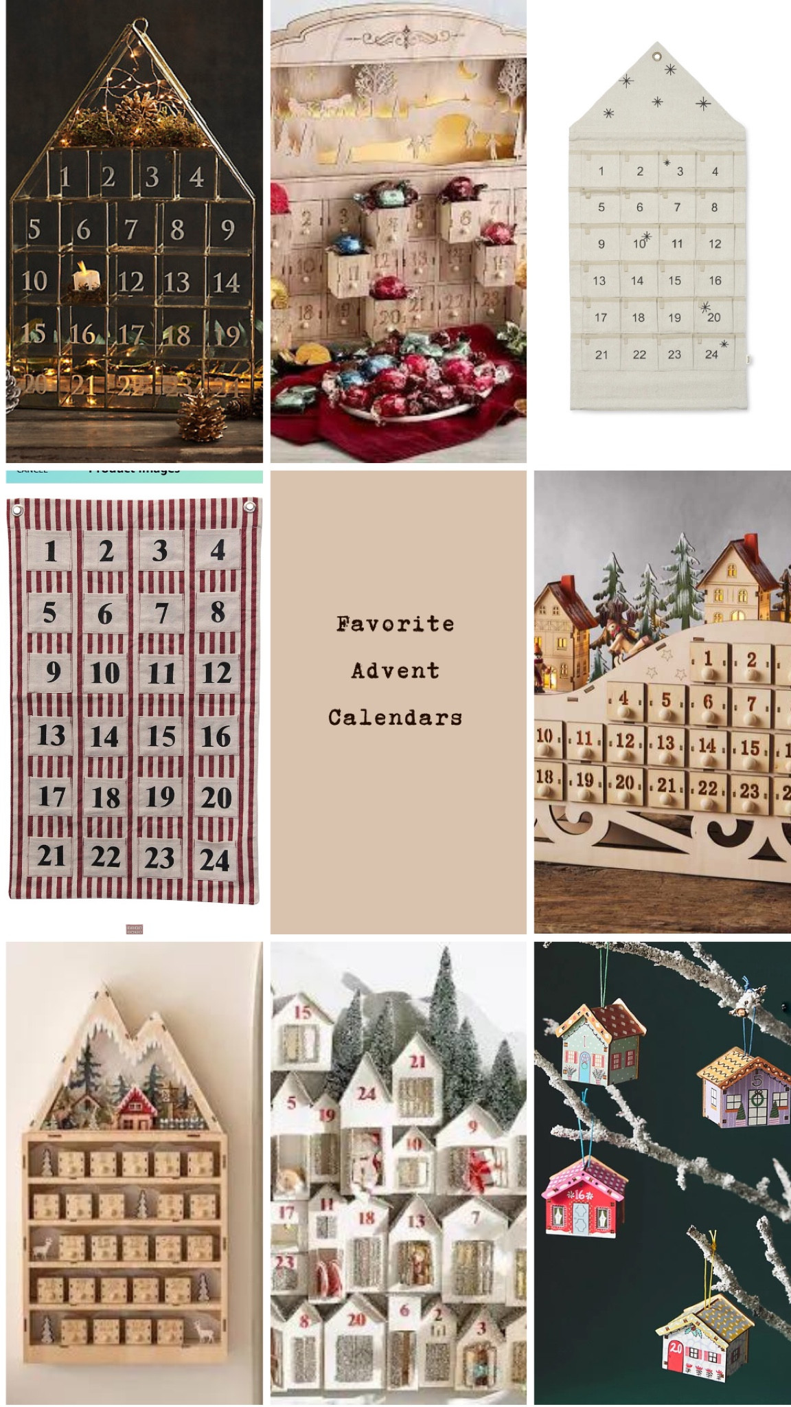 Eclectic Whites | Favorite Advent Calendars

#LTKHoliday #LTKhome #LTKSeasonal