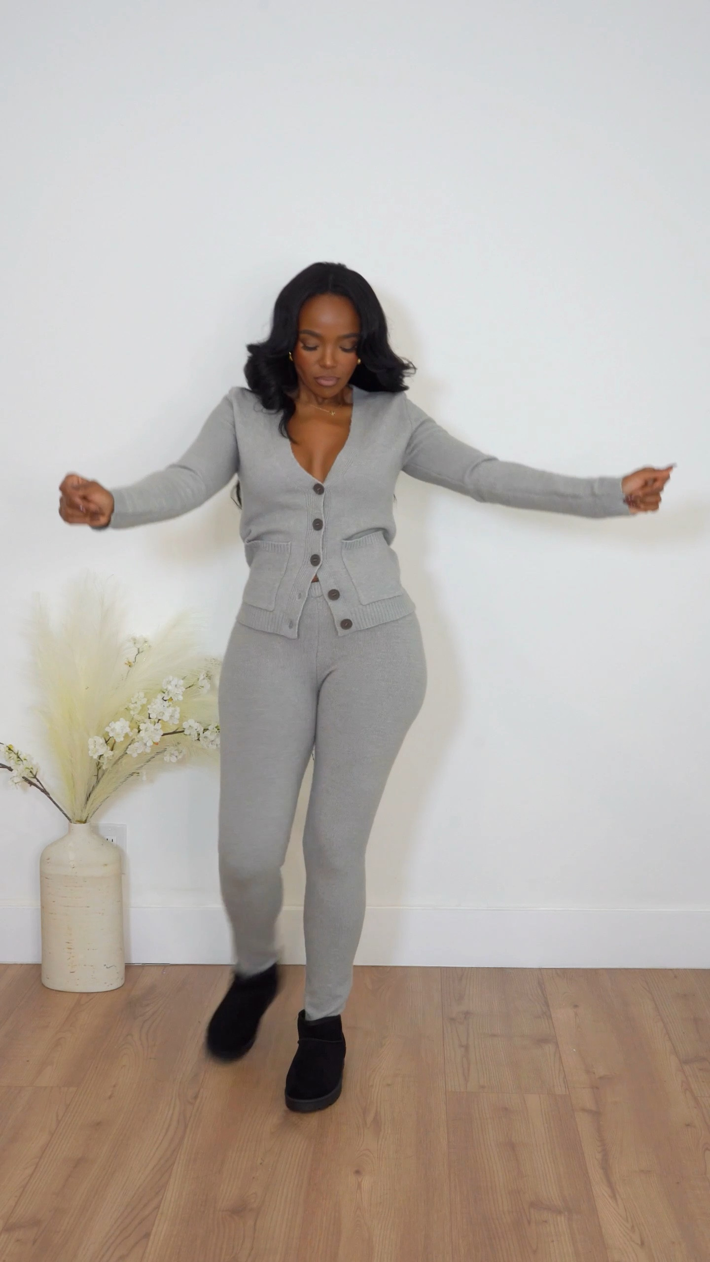 Cozy Vibes 
In a size 6 in both 

Shoes true to size
I’m 5’4 | 140lbs | 36D -27 -40  IG & YT: kirasfashionfinds TT: kiraabboud 

#LTKFindsUnder50 #LTKShoeCrush #LTKSeasonal