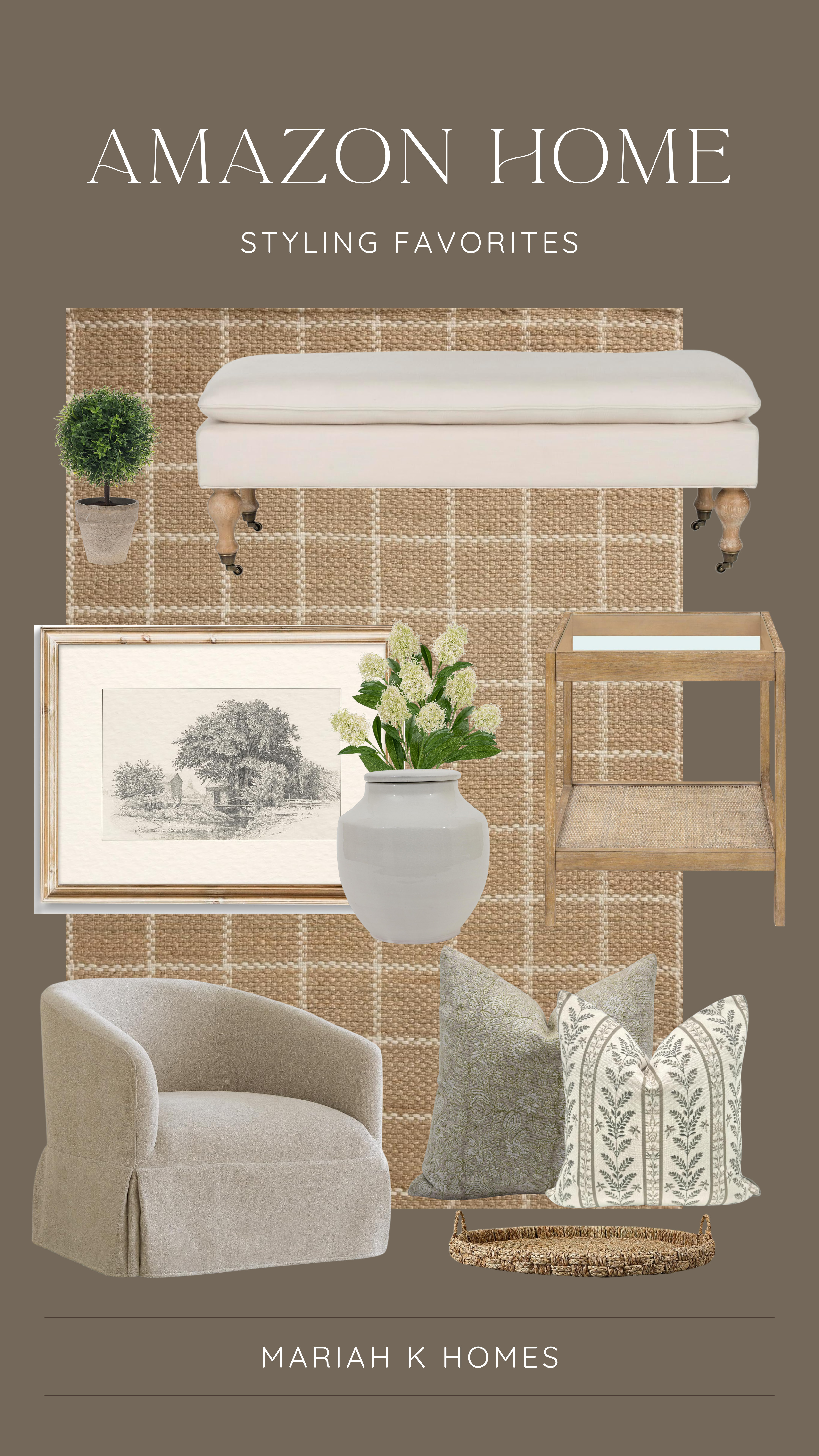 I’m loving all of these pretty finds from Amazon! Light and airy favorites with natural textures, greenery, floral patterns, and more. 

 #LTKHome #LTKSaleAlert