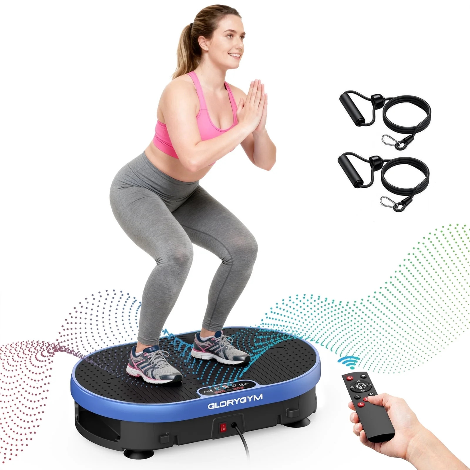 FiveStar Oscillation Vibration Plate Exercise Machine with LCD Display | Walmart (US)