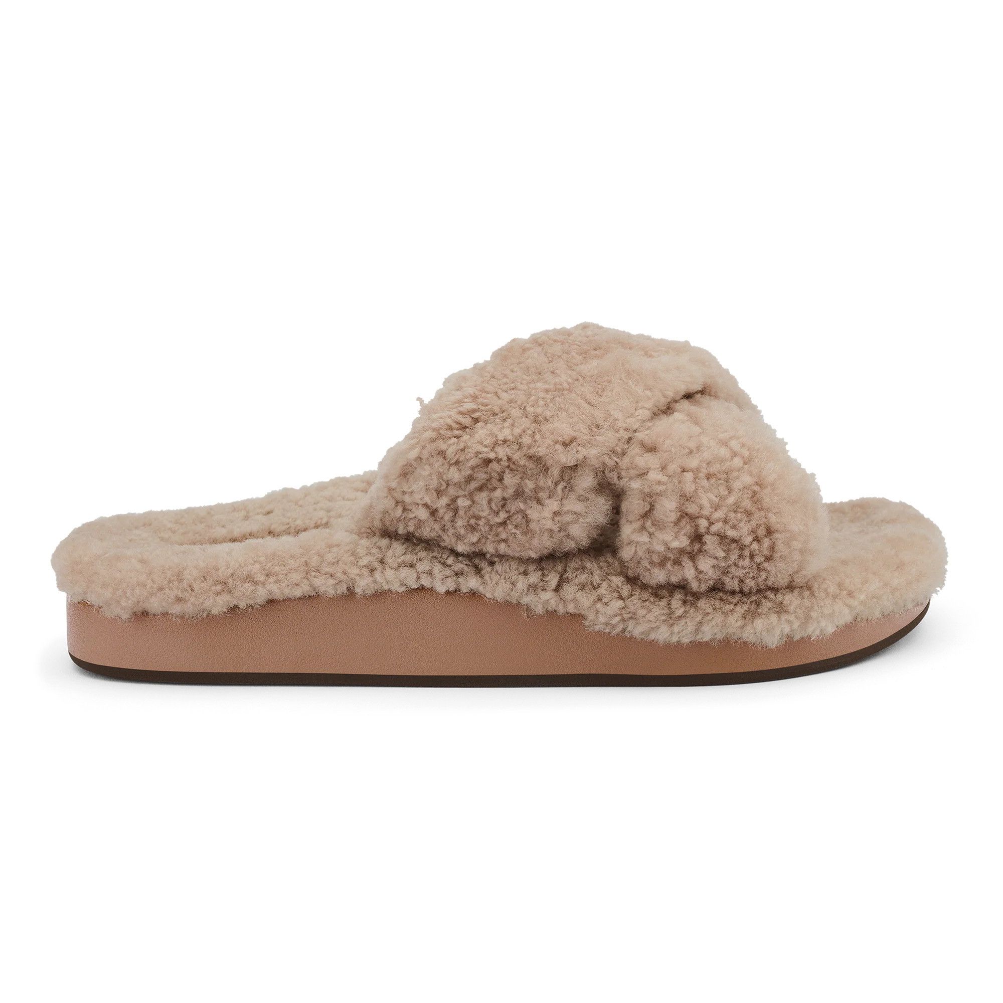 Hila Heu Women’s Slide Slipper Sandals - Tan | OluKai | OluKai