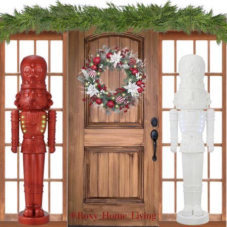 These VIRAL life-sized Nutcrackers can be painted to match your holiday decor or keep them as they are. They light up and play music!!!! Don’t miss out!

#LTKhome #LTKHoliday #LTKSeasonal