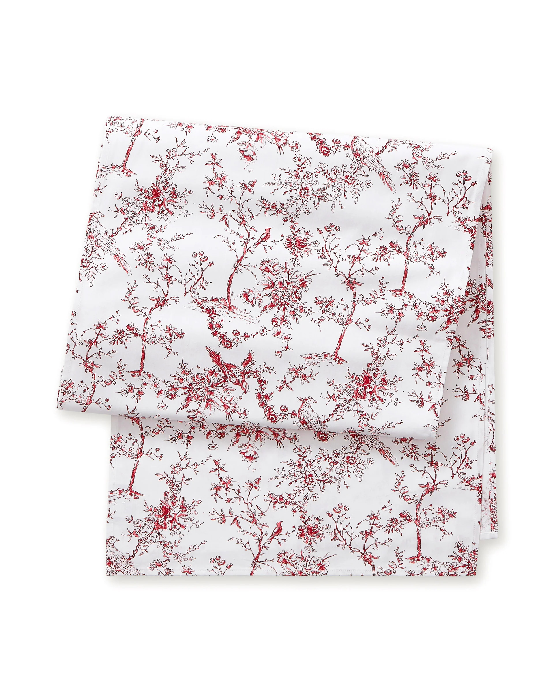 Signature Twill Table Runner in Red Timeless Toile | Petite Plume