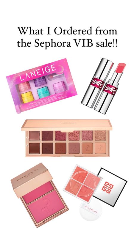 SEPHORA VIB SALE ends today!! Just a few of the things I ordered! 

#LTKGiftGuide #LTKHoliday #LTKHolidaySale