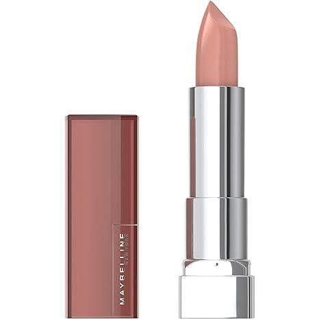 Maybelline Color Sensational Lipstick, Lip Makeup, Cream Finish, Hydrating Lipstick, Nude, Pink, ... | Amazon (US)
