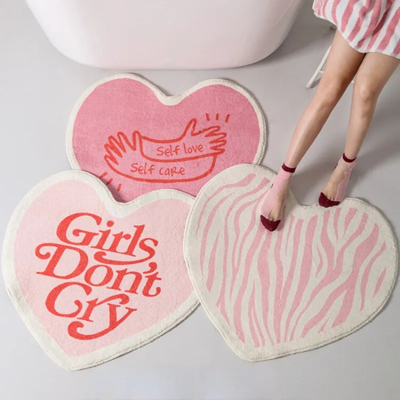 1pc Bedroom Rug   Love Cute Girl Room Carpet Round Play Mat Polyester Living Room Mats Fashion Ig... | Temu Affiliate Program