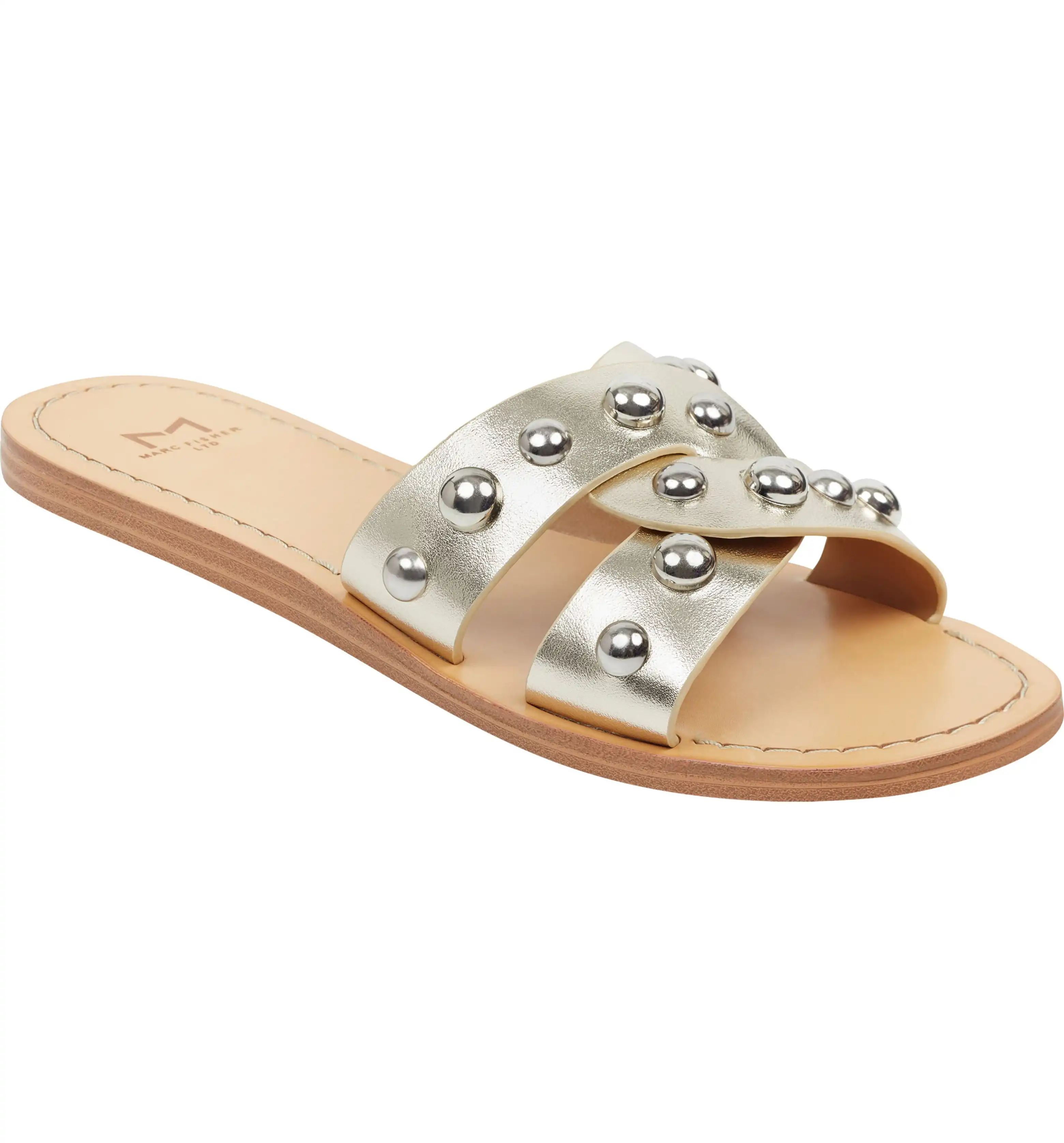 Marc Fisher LTD Pagie Slide Sandal (Women) | Nordstrom | Nordstrom