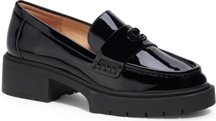 Leah Patent Platform Loafer (Women) | Nordstrom