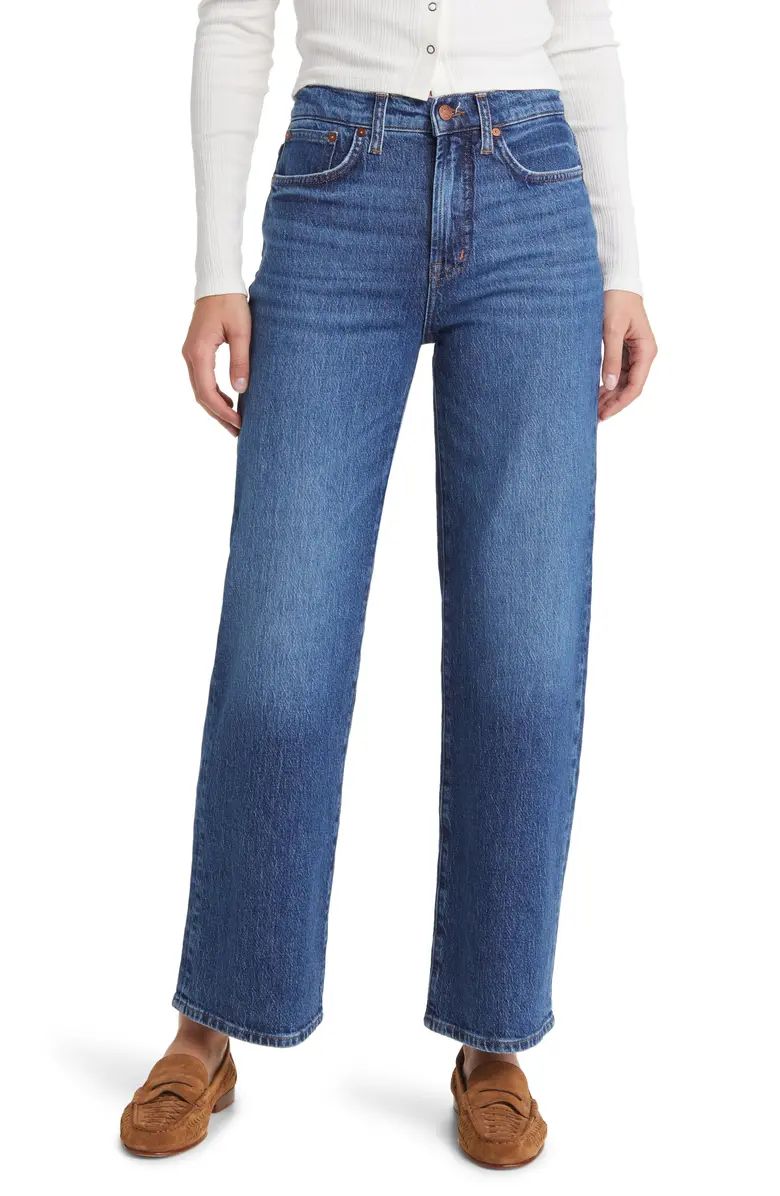 Madewell The Perfect Vintage Wide Leg Jeans | Nordstrom | Nordstrom
