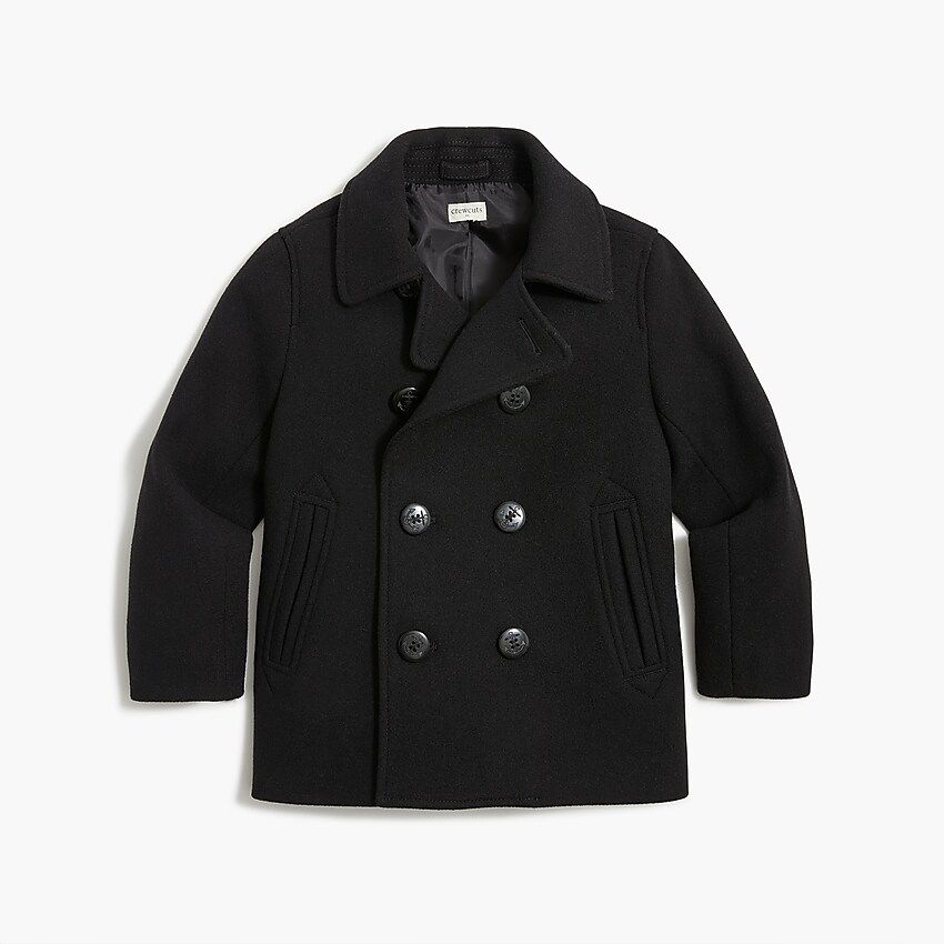 Boys' wool-blend peacoat | J.Crew Factory