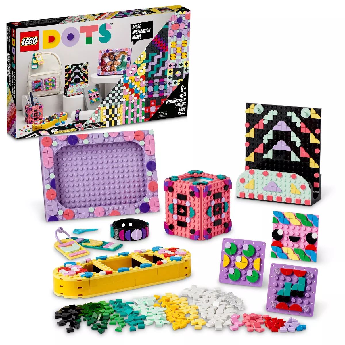 LEGO DOTS Designer Toolkit-Patterns 10 in 1 Crafts Set 41961 | Target