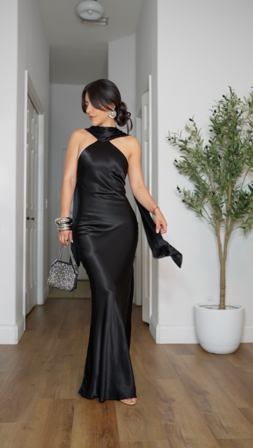 Black tie wedding guest dress 🖤

If you need a formal wedding guest outfit, this black satin maxi dress is perfect! Wearing a size small. Linking more dresses below!


Summer wedding guest dress, black dress, wedding guest outfits, elegant wedding guest dress

#LTKootd #LTKSeasonal #LTKWedding