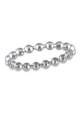 Belk & Co Wedding Band In 14K White Gold | Belk