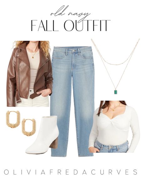 Old Navy Fall Outfit Idea

Leather jacket | Wide Leg Jeans | Square Toe Booties | Gold Jewelry

#fallstyle #fallfashion #outfitinspo #ootd

#LTKstyletip #LTKfindsunder100 #LTKmidsize