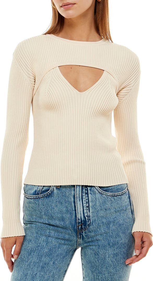 Clifton Cutout Rib Sweater | Nordstrom
