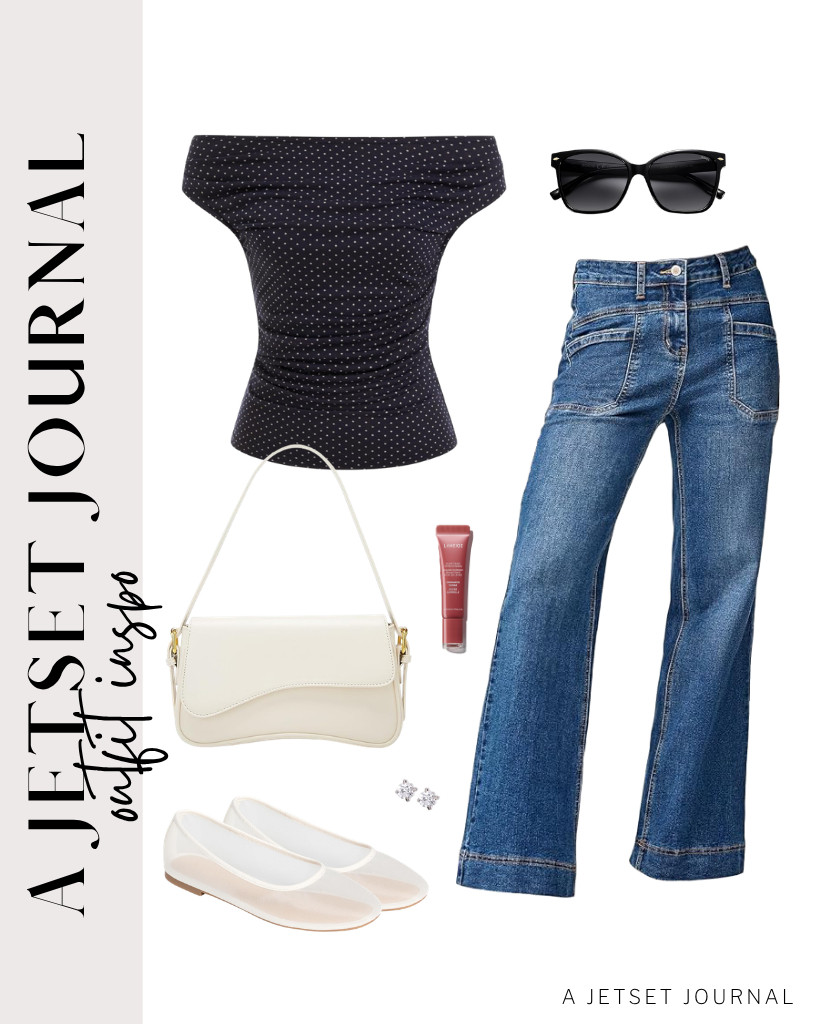 A black boatneck top and jeans are always a good choice. I’m loving these mesh ballet flats from The Drop and a stylish shoulder bag that matches the fit. It’s the perfect way to style a classic outfit.


#LTKSeasonal #LTKSaleAlert #LTKTravel 

 