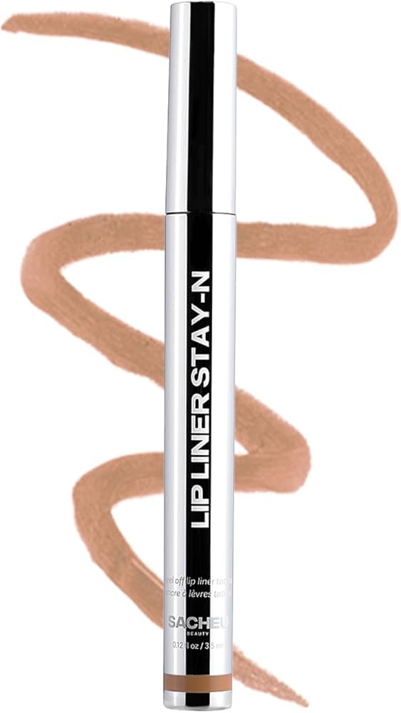 Sacheu Lip Liner Tattoo, Peel Off, Long Lasting, nOOHde, Infused with Hyaluronic Acid & Vitamin E | Amazon (US)
