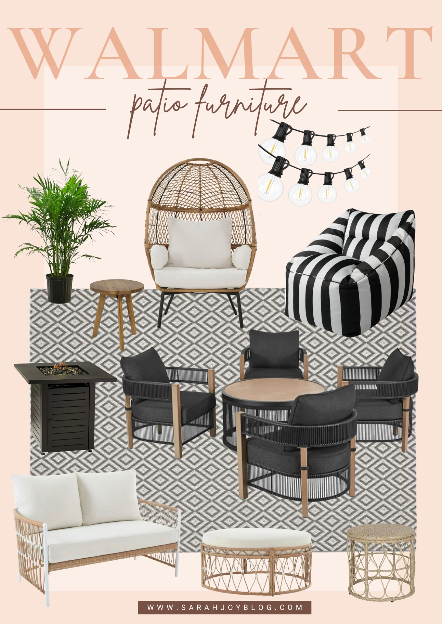 Walmart Patio Finds 
#Walmart #Outdoor 

#LTKhome #LTKSeasonal