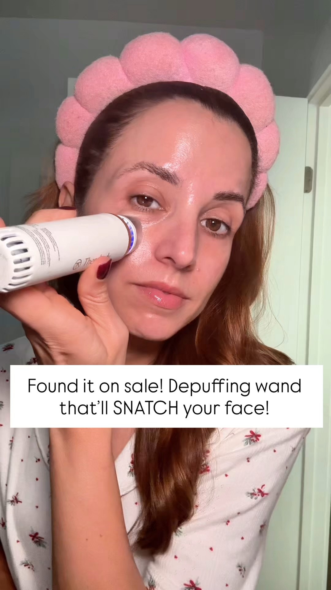 Expensive stuff that is 1,000% worth it! Depuffing wand with cold and hot settings that will snatch your face! Anti aging hacks. 

#LTKBeauty #LTKselfcare #LTKmorningroutine