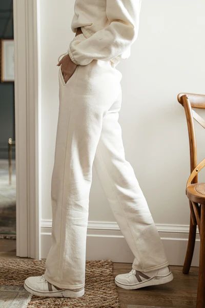 Vero Moda Dinah Sweatpants in Ivory | Bohme