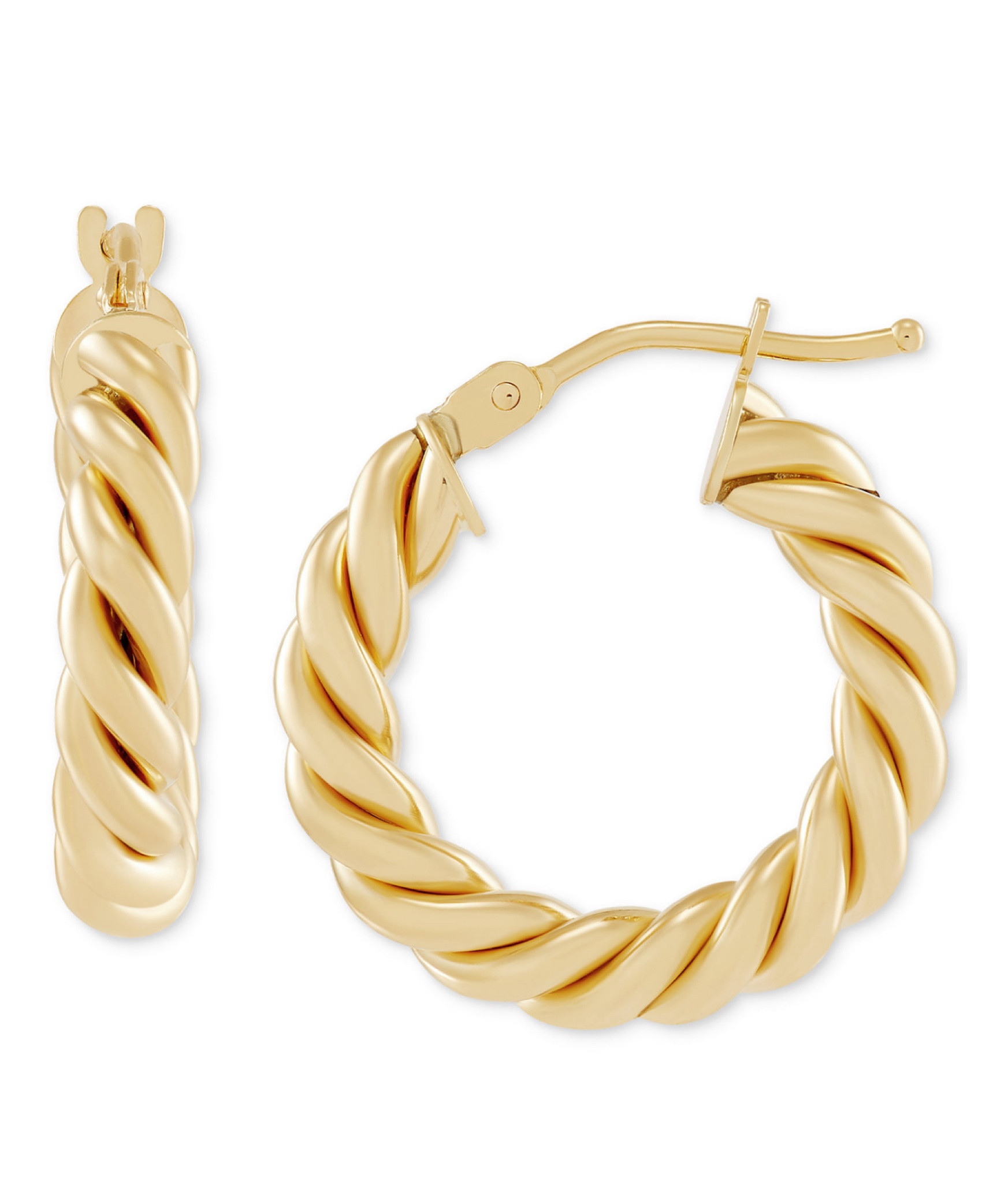 Real gold David Yurman hoop look for less!!

#LTKStyleTip #LTKFindsUnder100