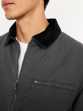 Insulated Canvas Barn Jacket | Old Navy (US)