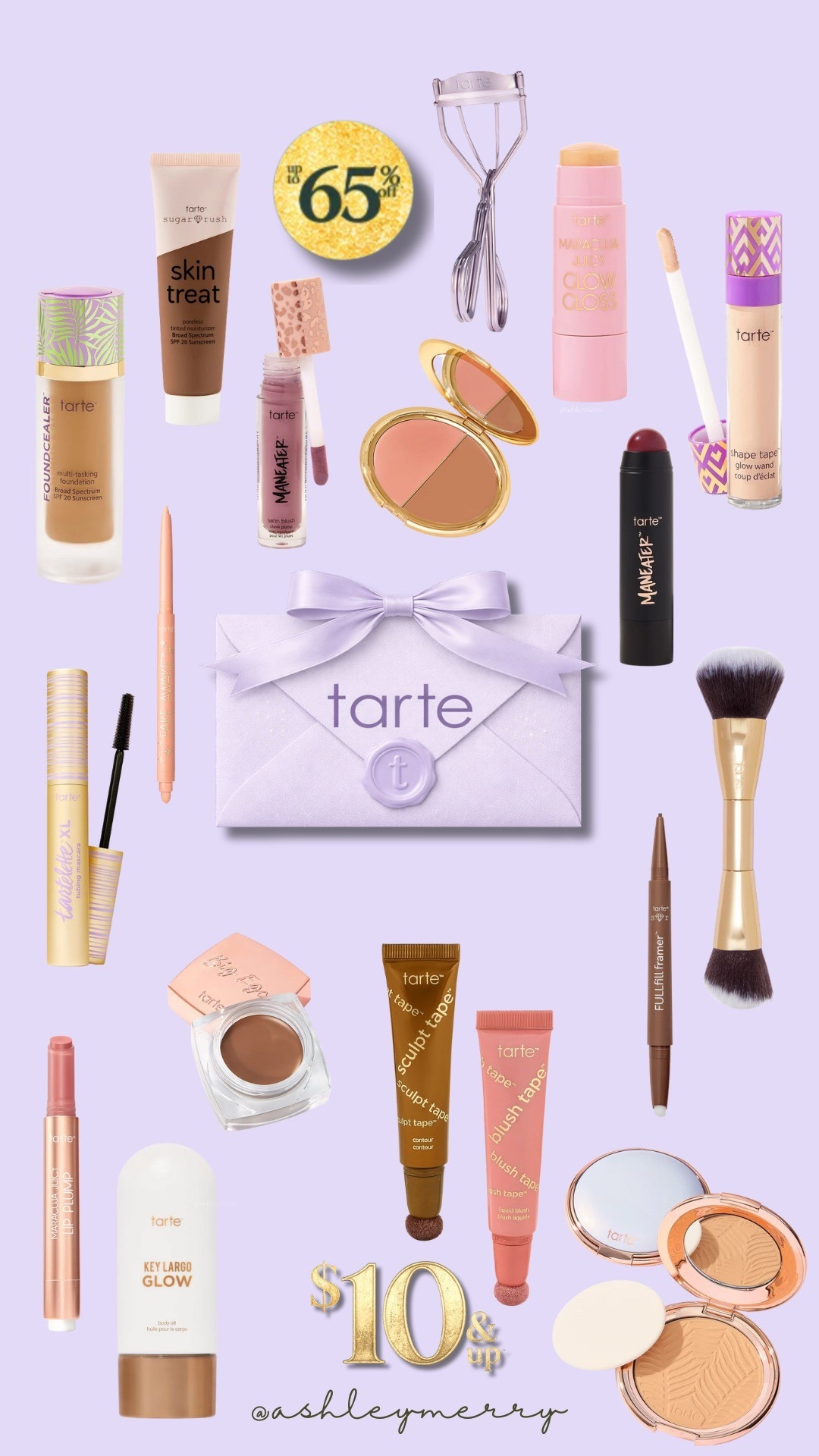 Tarte SALE!!!!! 65% off 💜💫




@tartecosmetics #tartepartner 

#LTKSaleAlert #LTKBeauty #LTKgrwm