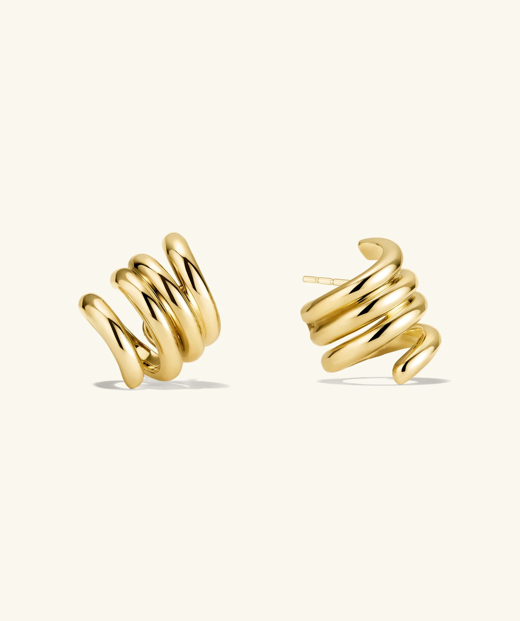 Spiral Earrings | Mejuri Fine Crew