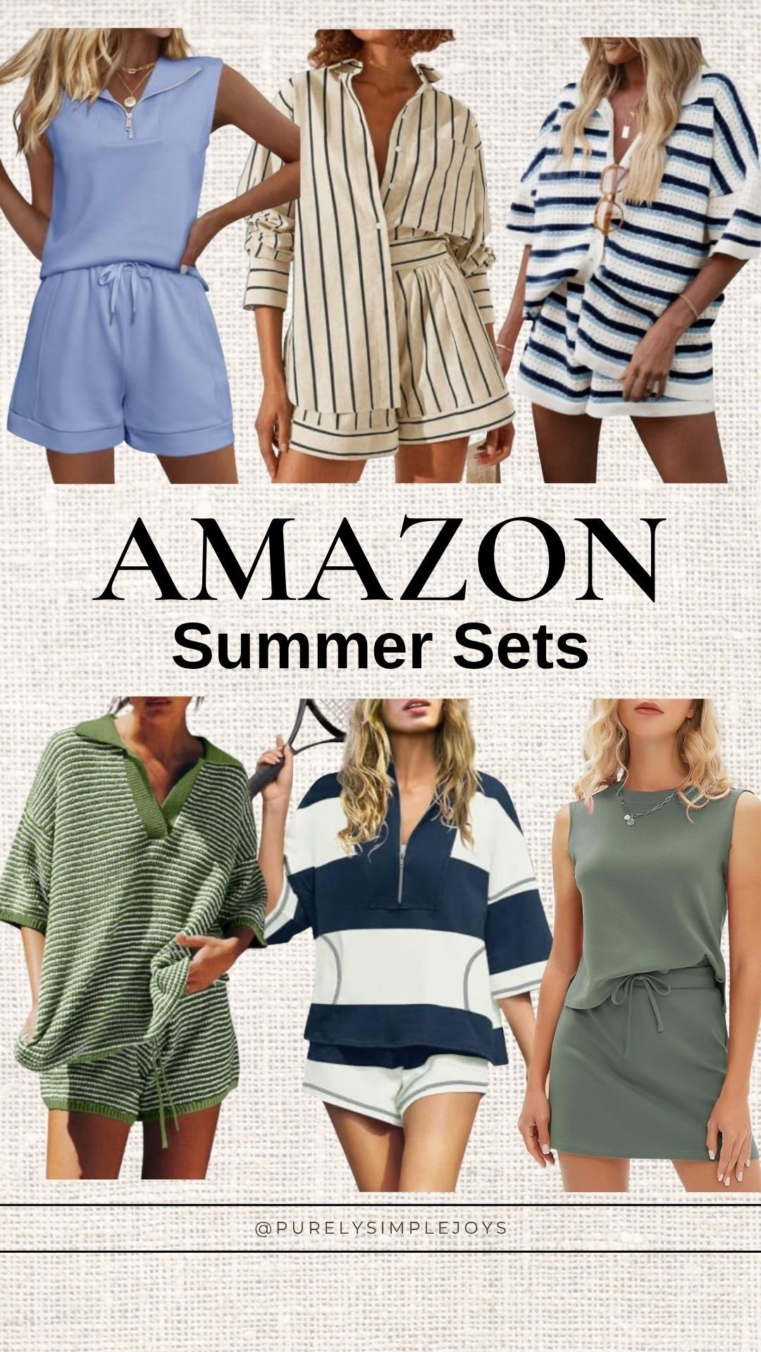 Can’t get enough of these Amazon summer sets 🌿 Effortless, comfy, and so easy to throw on and go. Perfect for hot days, travel, or casual weekends!
Linked my favorites—most under $40!

#AmazonFashion #AmazonFinds #SummerSets #CoordinatedLooks #EasyOutfits #LTKStyle #LTKUnder50 #LTKAmazon #EverydayStyle #AmazonStyle #LTKSummer #WeekendWear #AmazonFashion #AmazonSummerStyle #MatchingSet #SummerOutfit #LTKStyle #LTKUnder50 #ComfyAndCute #AmazonFinds #SummerStyle #LTKAmazon 

#LTKSeasonal #LTKSaleAlert #LTKSeasonal #LTKFindsUnder50