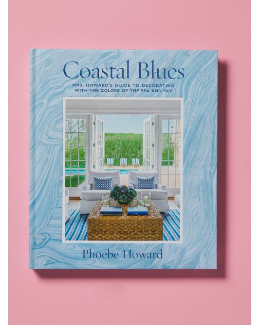 Hardcover Coastal Blues Coffee Table Book | HomeGoods