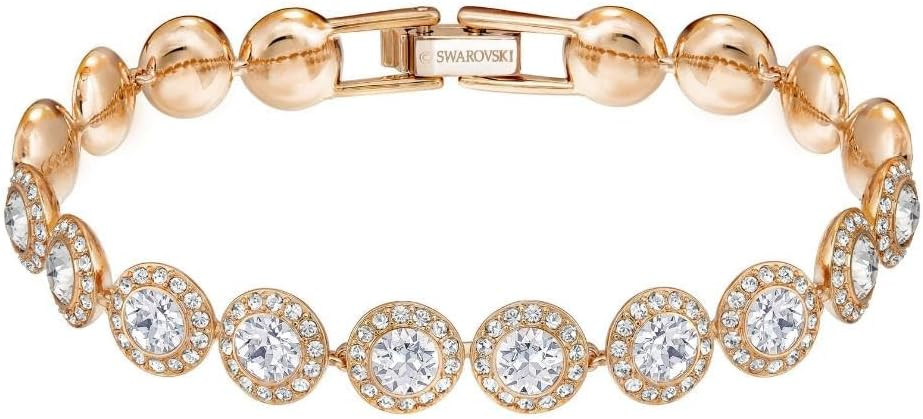 Swarovski Una Angelic Crystal Tennis Bracelet Collection | Amazon (US)