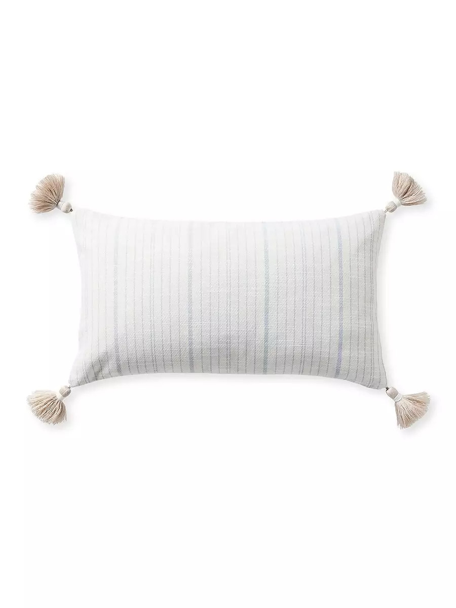 Surf Stripe Pillow Cover | Serena and Lily