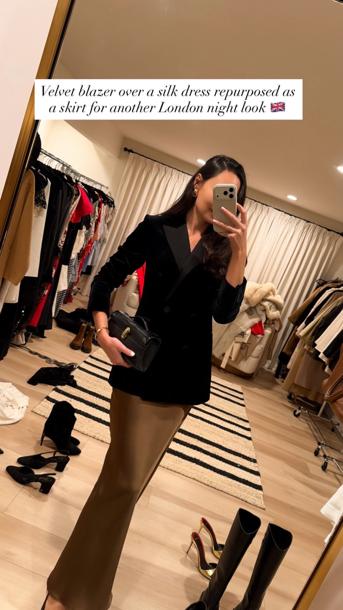 Date night outfit, silk skirt, velvet blazer is old Theory - similar below! Dress is Zara old - similar below! 

#LTKGiftGuide #LTKootd #LTKHoliday