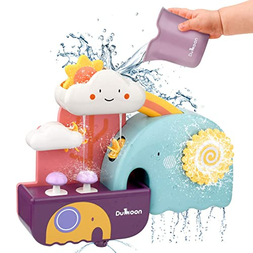 TI-TOO Baby Bath Toys, Fun Simple Physics Educational Bathtub Water Toy for Toddlers 1 2 3 + Year Ol | Amazon (US)