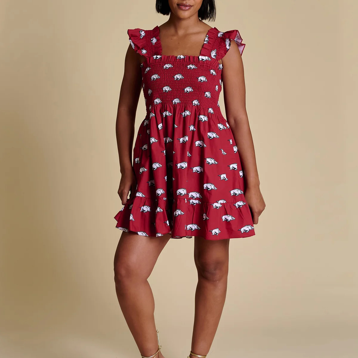Game Day Smocked Dress | Stewart Simmons