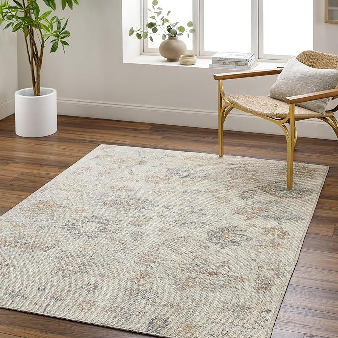 Surya Our PNW Home X Olympic Updated Traditional Area Rug, 2'7" x 7'3", Light Gray | Amazon (US)