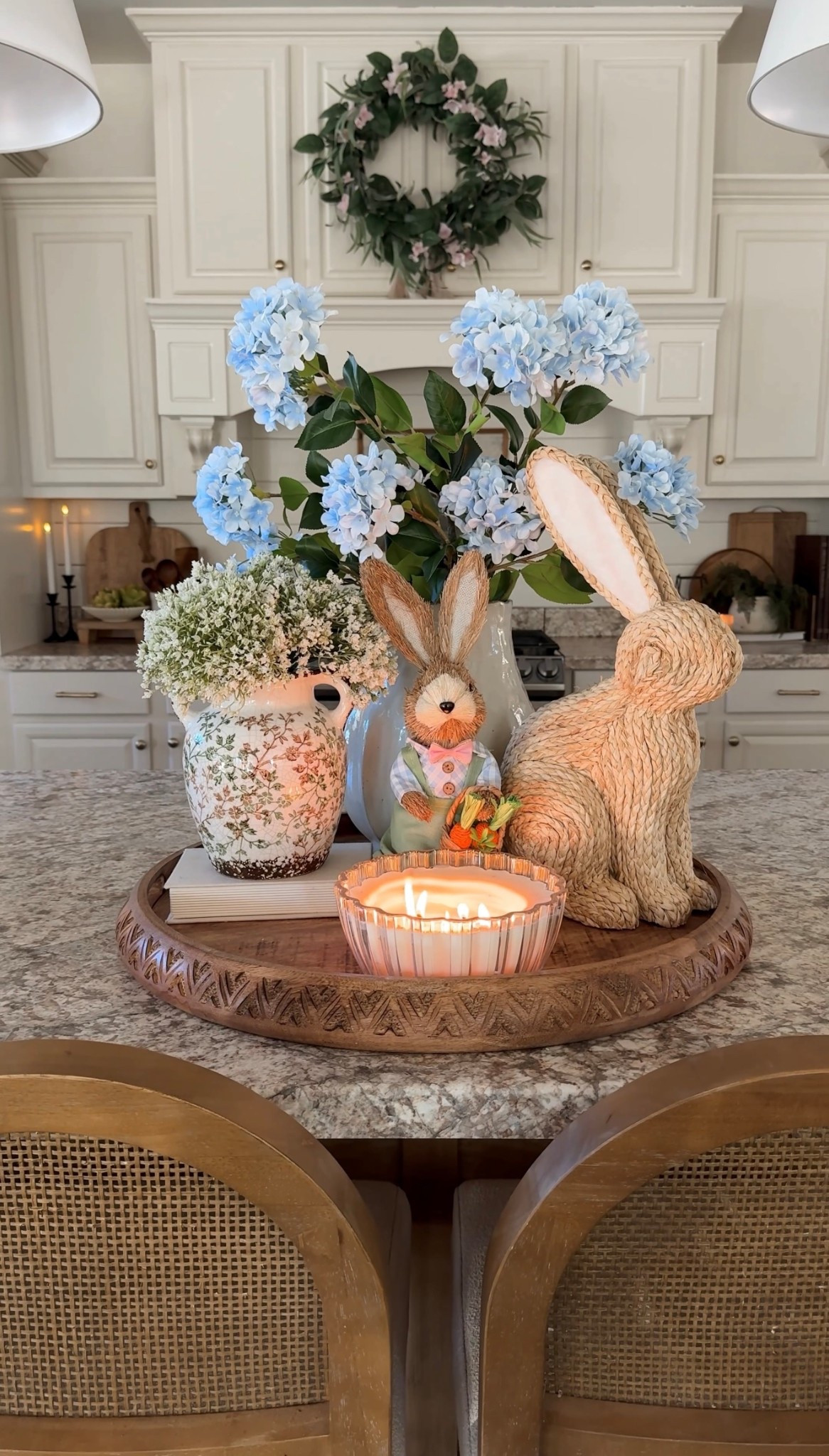 Spring centerpiece idea 