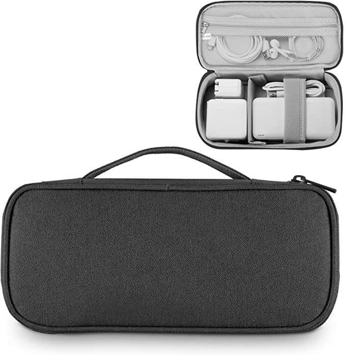 HokZadal Electronic Travel Organizer Case, Portable Long Cable Accessories External Hard Drive Ca... | Amazon (US)