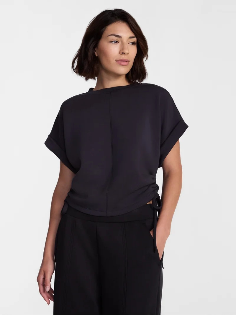 Avia Women's and Women's Plus ScubaKnit Top, Size XS-4X | Walmart (US)