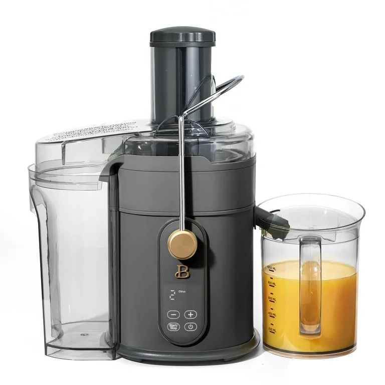 Beautiful 5-Speed 1000W Electric Juice Extractor with Touch Activated Display, Oyster Grey by Dre... | Walmart (US)