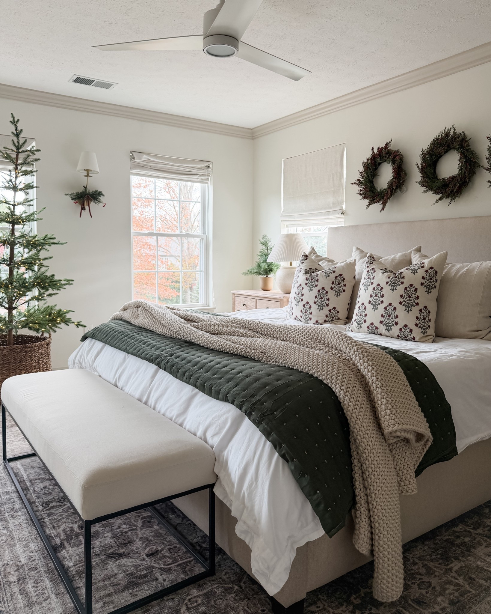 I’m going to be sad when the Christmas decor comes down in the bedroom. It just makes it so cozy!

#LTKHome #LTKHoliday #LTKSeasonal