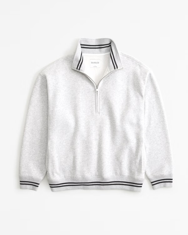 Essential Vintage Sunday Half-Zip | Abercrombie & Fitch (US)