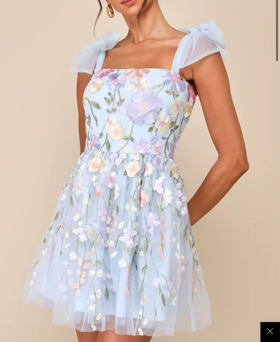 Blue floral princess dress!

#LTKStyleTip #LTKTravel #LTKFindsUnder100