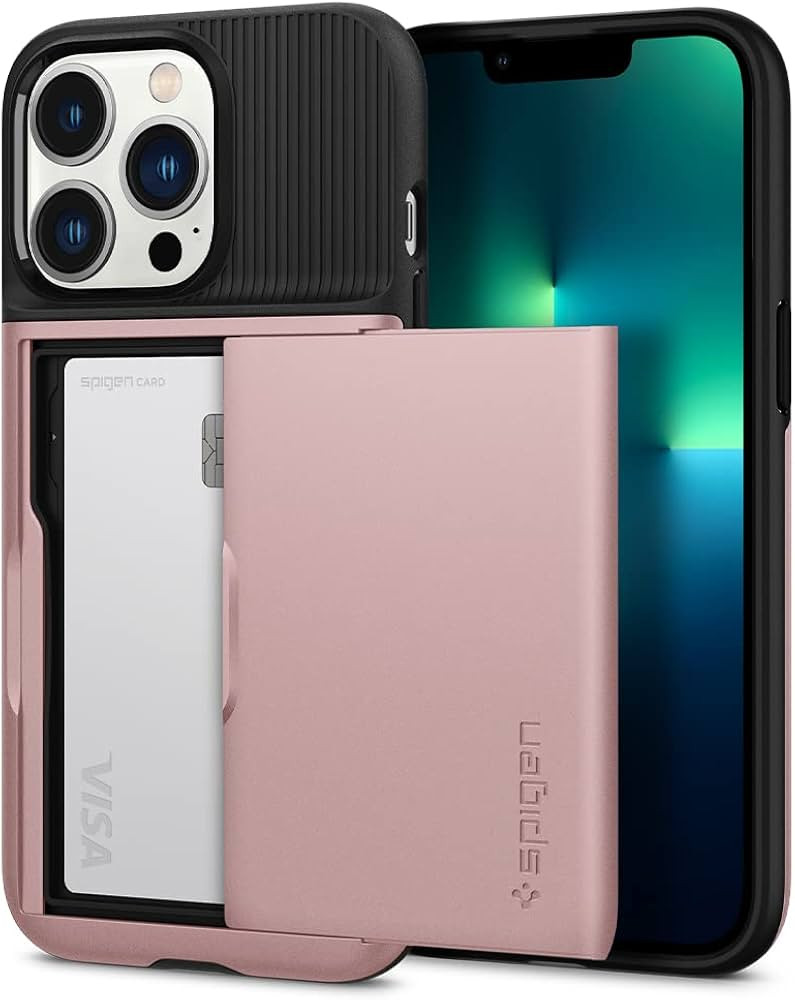 Spigen Slim Armor CS Designed for iPhone 13 Pro Case (2021) - Rose Gold | Amazon (US)