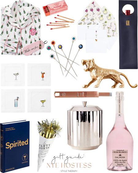 Gift Guide for the New Year’s Eve hostess. 💫 
NYE, gifts, cocktail napkins, champagne

#LTKHoliday #LTKFind #LTKGiftGuide