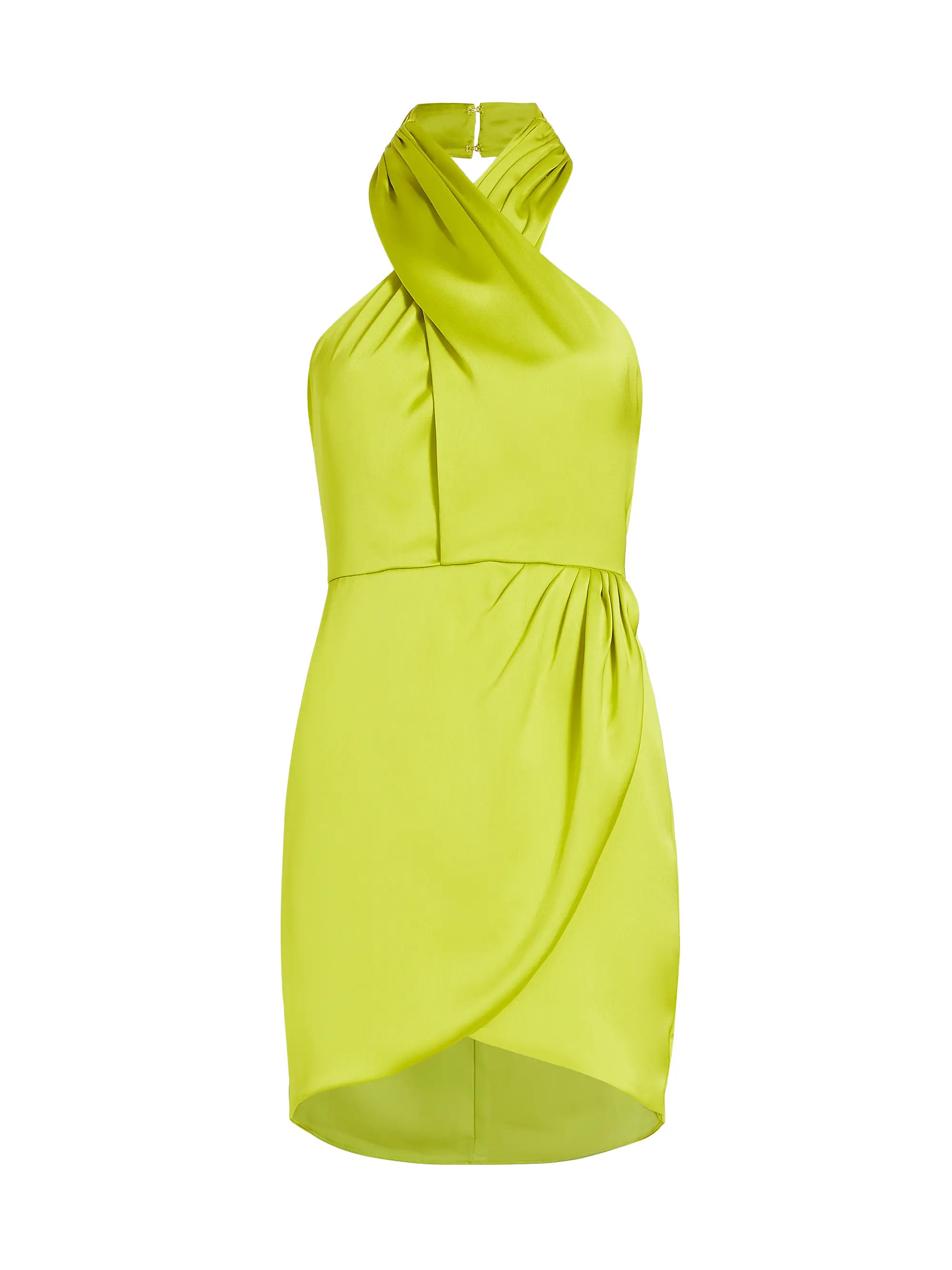 Ramy BrookJona Satin Halterneck Minidress | Saks Fifth Avenue