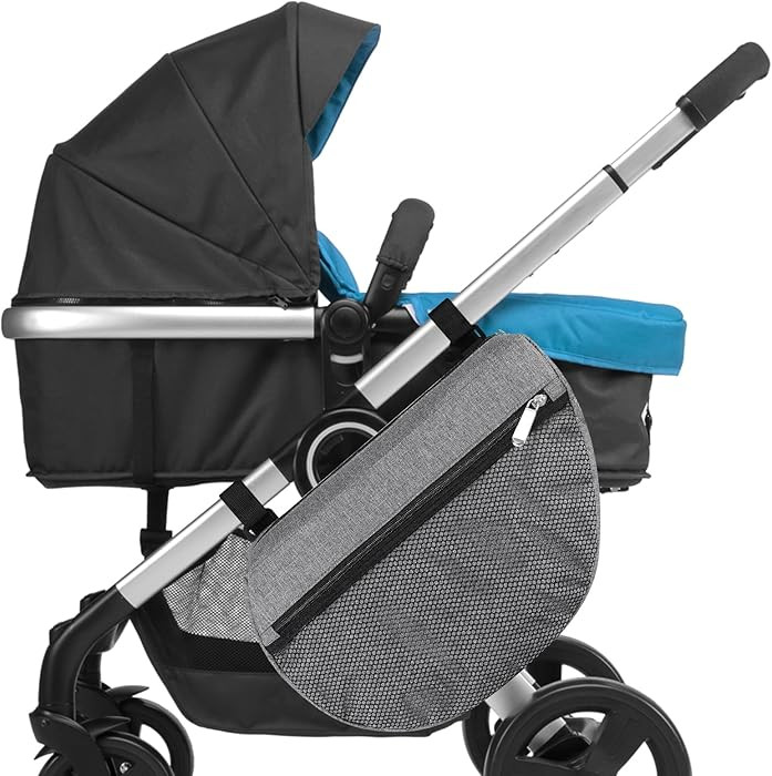 Accmor Insulated Side Sling Stroller Saddle Bag Organizer, Universal Stroller Organizer, Stroller... | Amazon (US)