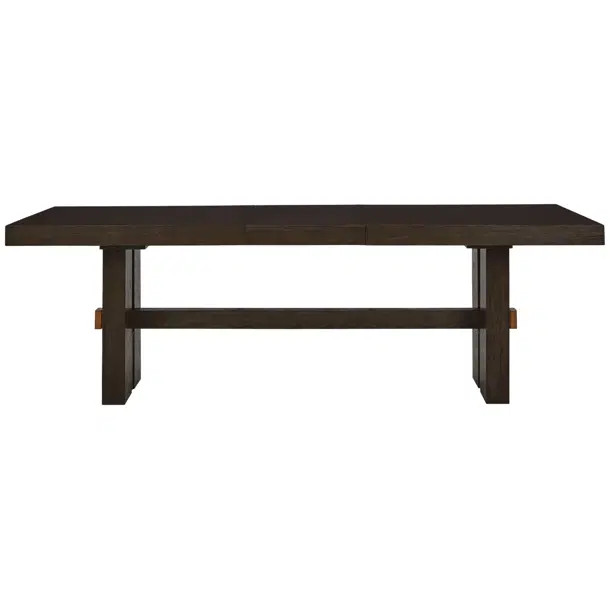 Burkhaus Extendable Solid Oak Dining Table | Wayfair North America