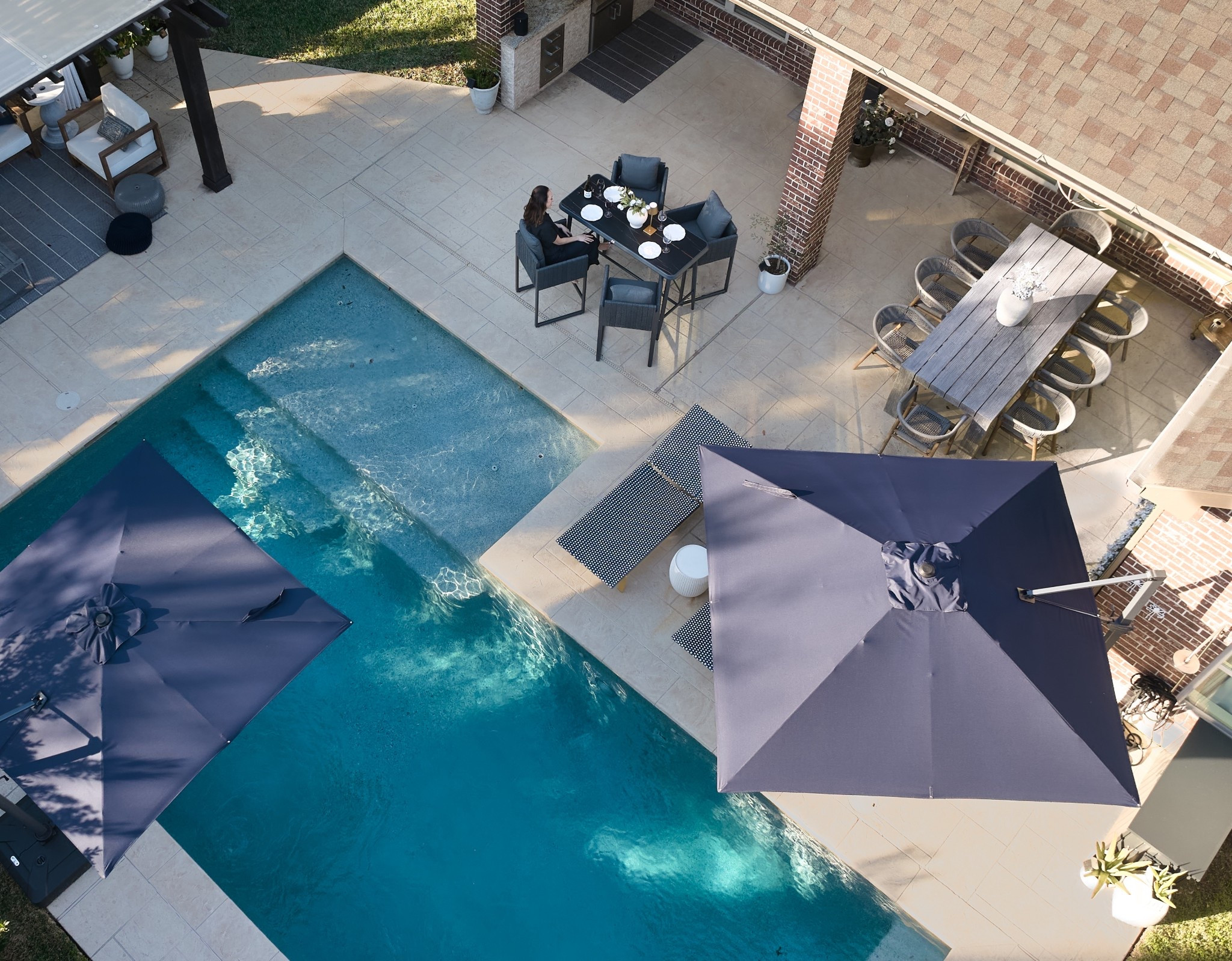 With the amount of time we spend on our patio, how did we not add a bar sooner? 🍸
These Purple Leaf stools completely changed how we use the space. Comfortable, durable, and beautifully designed, it’s now our go-to spot for hosting, unwinding, and everything in between.

Counter stool
Bar 
Outdoor furniture 
Purpleleaf 

#LTKHome